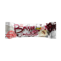 Протеиновый батончик, Brisee Protein Bar 25% sugar free, Power Pro, 55 г (Вишня)