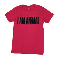 Universal I Am Animal T-Shirt Red