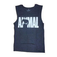 Universal Animal Iconic Muscle Tank Black