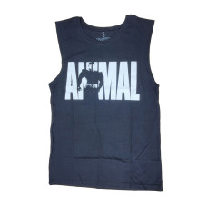 Universal Animal Iconic Muscle Tank Black