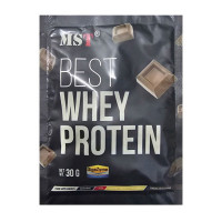Сывороточный протеин, Best Whey Protein + Enzyme, MST, 30 г (Шоколад)