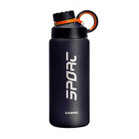 Пляшка для води, Casno Sport Waterbottle KXN-1242, Casno, 800 мл (Чорний)