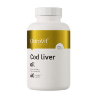 Добавка для здоровья, Cod Liver Oil, OstroVit, 60 капсул