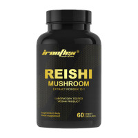Добавка для здоров'я, Reishi Mushroom, IronFlex, 60 капсул