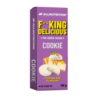 Протеиновый батончик, Fit King Delicious Cookie, All Nutrition, 128 г (Чизкейк)