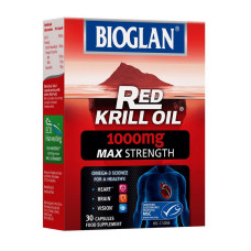 Red Krill Oil 1000 mg Max Strength (30 caps)