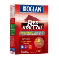 Добавка для здоров'я, Red Krill Oil, Bioglan, 30 капсул