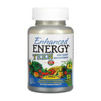 Enchanced Energy Teen Multivitamin (60 veg tabs)