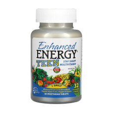 Enchanced Energy Teen Multivitamin (60 veg tabs)