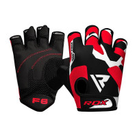 Рукавички для тренувань, Fitness Glowes WGS-F6R Red, RDX, розмір M