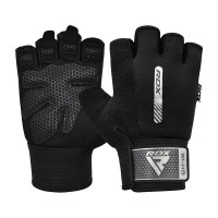 Перчатки для тренировок, Fitness Glowes WGA-W1HB Black, RDX, размер M