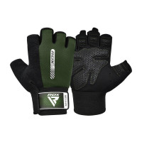 Перчатки для тренировок, Fitness Glowes WGA-W1HA Army Green, RDX, размер M