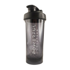 Shaker with Metall Ball Black (600 ml)