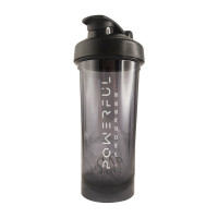 Shaker with Metall Ball Black (600 ml)