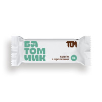 Протеїновий батончик, Батомчик кеш'ю з протеїном, TOM peanut butter, 45 г