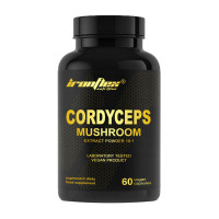 Добавка для здоровья, Cordyceps Mushroom, IronFlex, 60 капсул