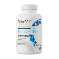 Витамины, Vitamin B1, OstroVit, 60 капсул