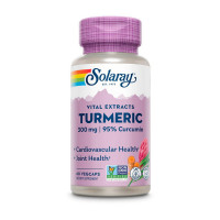 Добавка для здоровья, Turmeric 300 mg, Solaray, 60 капсул
