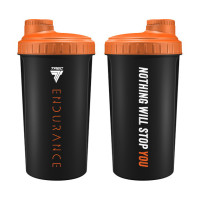 Шейкер, Shaker ENDURANCE Nohing Will Stop You, TREC nutrition, 700 мл (Чорний)