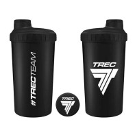 Шейкер, Shaker #TrecTeam, TREC nutrition, 700 мл (Чёрный)