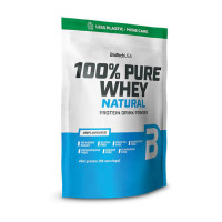 Сироватковий протеїн, 100% Pure Whey Natural, BioTech, 454 г (Без смаку)