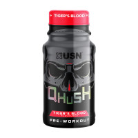 Передтренувальний комплекс, Qhush Pre-workout Shot, USN, 60 мл (Вишнева кола)