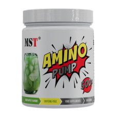 Предтренировочный комплекс, Amino Pump, MST, 500 г (Зелёное яблоко)