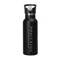 Бутылка для воды, Sport Waterbottle, Powerful Progress, 500 мл (Чёрный)