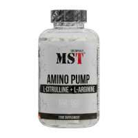 Передтренувальний комплекс, Amino Pump, MST, 120 капсул