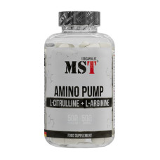 Amino Pump L-Citrulline + L-Arginine (120 caps)