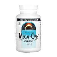 Железо, Mega-One No Iron, Source Naturals, 30 таблеток