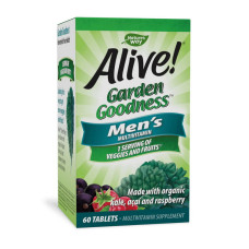 Alive! Garden Goodness Men's Multivitamin (60 tabs)