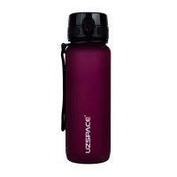 Пляшка для води, Uzspace Tamish Frosted Waterbottle 3053, UZSPACE, 800 мл (Пурпурово-червоний)