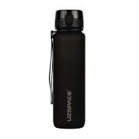 Бутылка для воды, Uzspace Tamish Frosted Waterbottle 3038, UZSPACE, 1 л (Чёрный)