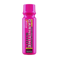 L-карнитин, Carnitine Shot, Genius Nutrition, 80 мл (Малина)