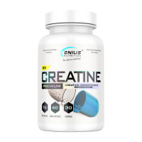 Креатин, Creatine Premium, Genius Nutrition, 60 капсул