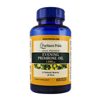 Добавка для здоров'я, Evening Primrose Oil 1300 mg, Puritan's Pride, 60 капсул