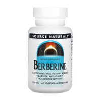 Добавка для здоров'я, Berberine 500 mg, Source Naturals, 60 капсул