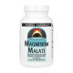 Магний, Magnesium Malate, Source Naturals, 90 таблеток