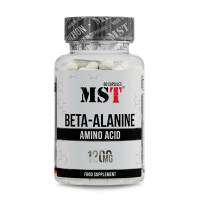 Бета-аланін, Beta-Alanine 1200, MST, 60 капсул
