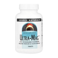 Вітаміни та мінерали, Ultra-Mag, Source Naturals, 30 таблеток