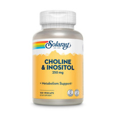 Choline & Inositol 250 mg (100 veg caps)