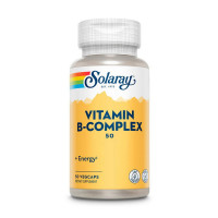 Вітаміни, Vitamin B-Complex 50, Solaray, 50 капсул