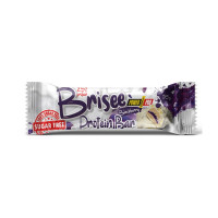 Протеїновий батончик, Brisee Protein Bar 25% sugar free, Power Pro, 55 г (Ожина)