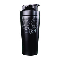 Qhush Steel Shaker Black (750 ml)
