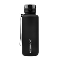 Пляшка для води, Frosted Gradient Waterbottle 3056 Black, Uzspace, 1,5 л