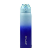 Шейкер, Uzspace X4 Gradient Waterboottle 4201, UZSPACE, 500 мл (Блакитний)