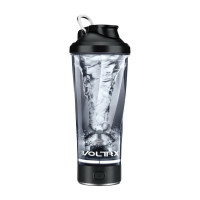 Шейкер, Shaker VOLTRX Vortex, PowerPlay, 600 мл (Чорний)