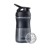 Шейкер, Sportmixer Flip, Blender Bottle, 590 мл (Чорний)