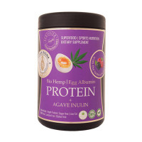 Протеїн, Hemp Protein + Agave Inulin, Terra Biona, 700 г (Морозиво)